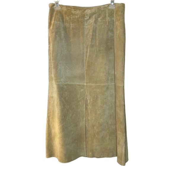 Vintage Marsh Landing 90’s Suede Jacket and Skirt Set - Picture 5 of 11